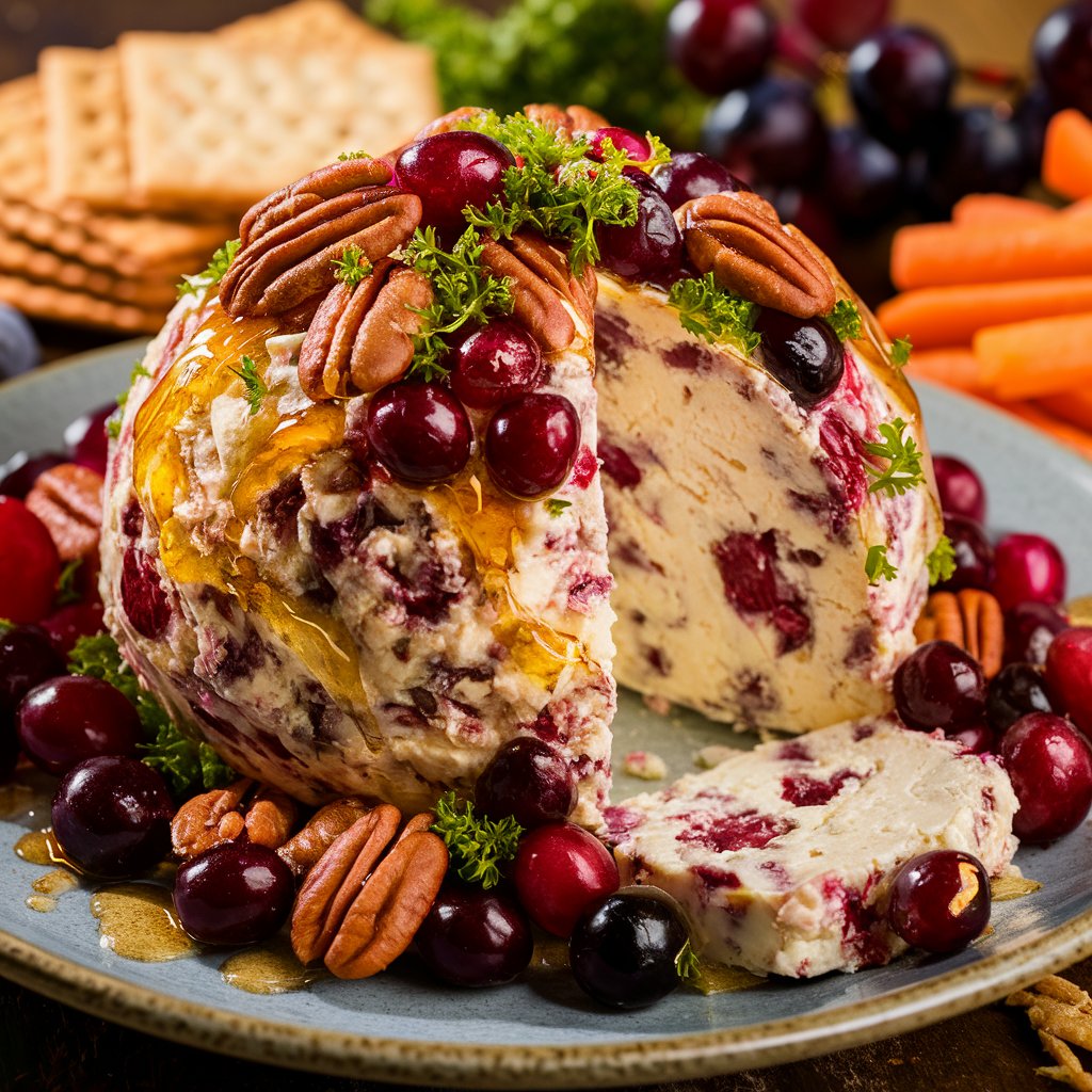 Cranberry Pecan Cheese Ball