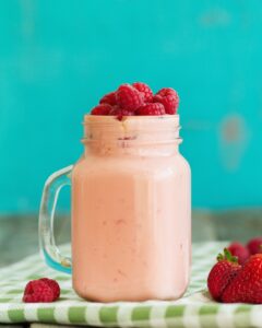 Fresh Raspberry Smoothie