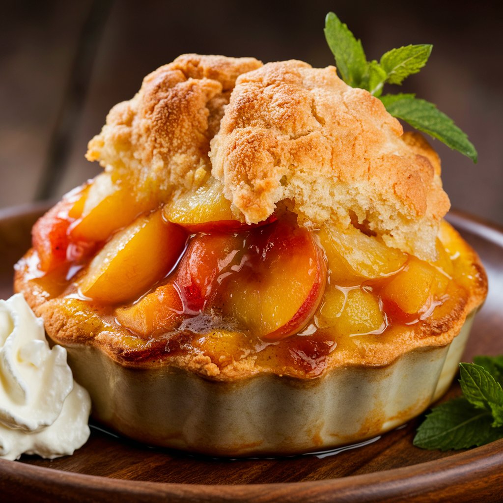 Classic Southern Peach Cobbler