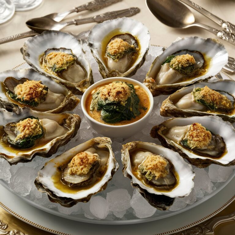 Oysters Rockefeller