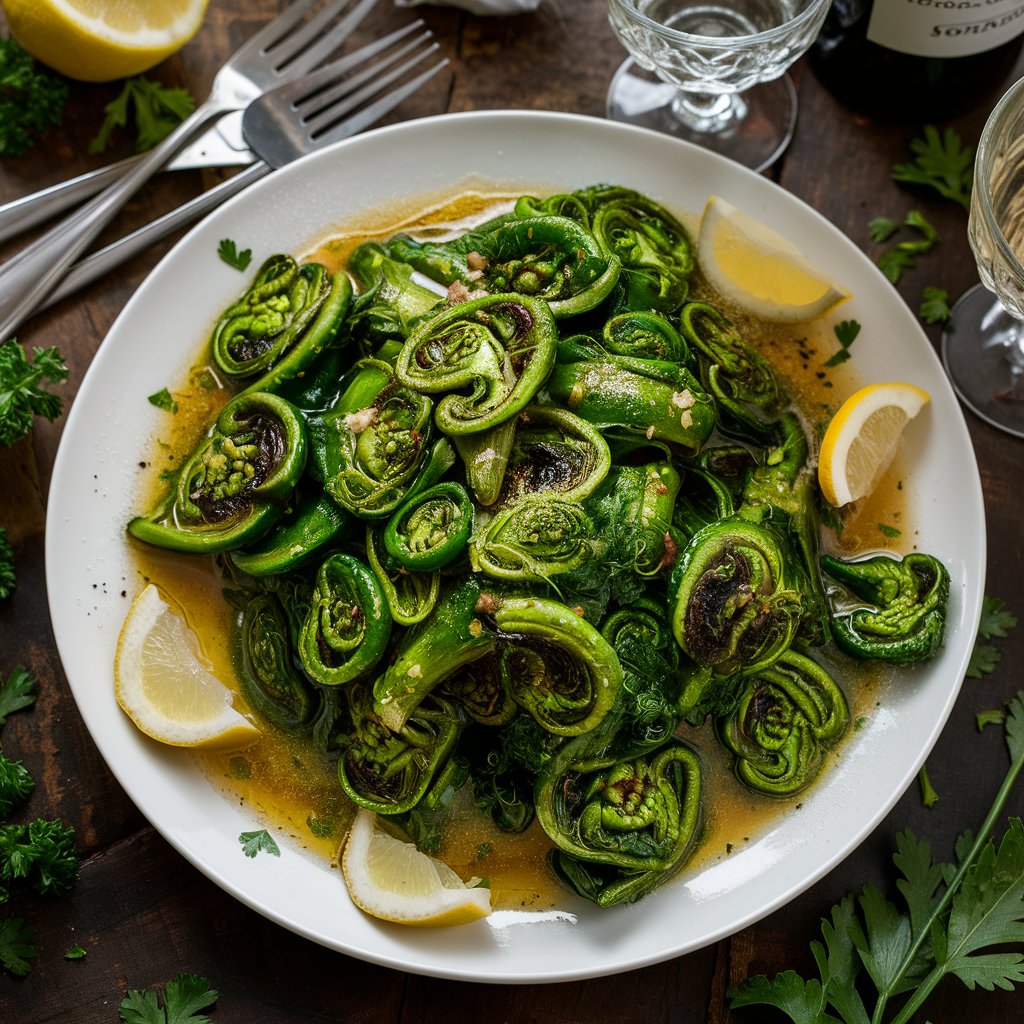 Fiddlehead Ferns