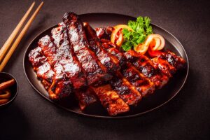 Craving some mouthwatering ribs? Try these Chef’s Signature Barbecue Ribs! Perfectly seasoned, slow-cooked, and grilled to perfection. You’ll be licking your fingers clean! 🤤🍗 😋🍖