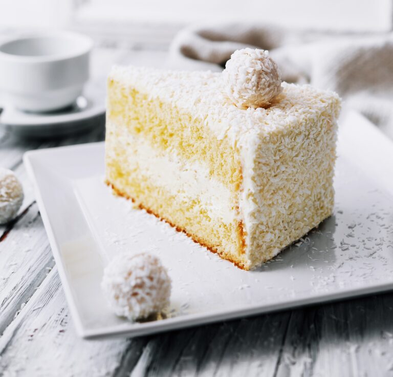 Delicious Creamy Coconut Cake