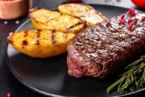 Steak Bites & Crispy Potatoes