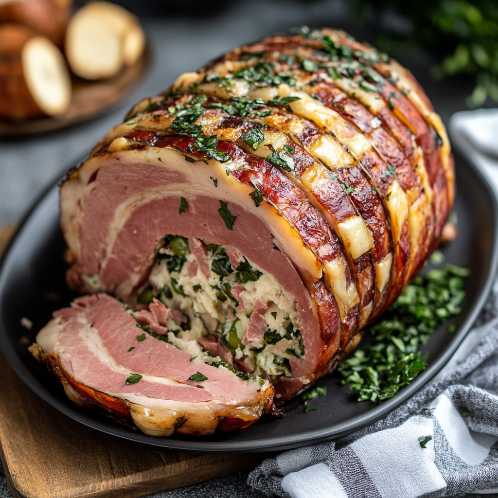 Maryland Stuffed Ham🌿🍽️🥬🍖