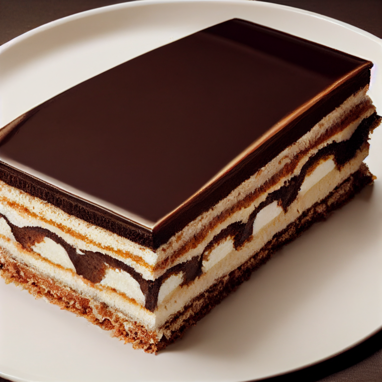 Opera Cake Recipe ☕🍫