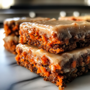 Carrot Bars with Maple Frosting Recipe