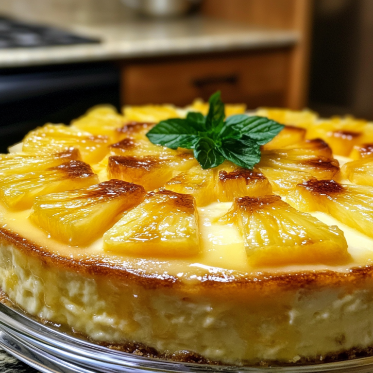 Tropical Pineapple Dream Cheesecake